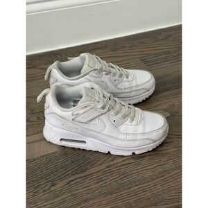 Nike Air Max 90 White Shoes Boys 13.5C Sneakers IH1417-133